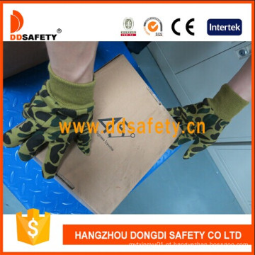 Camuflagem Design Luvas de segurança de trabalho Dcd411
